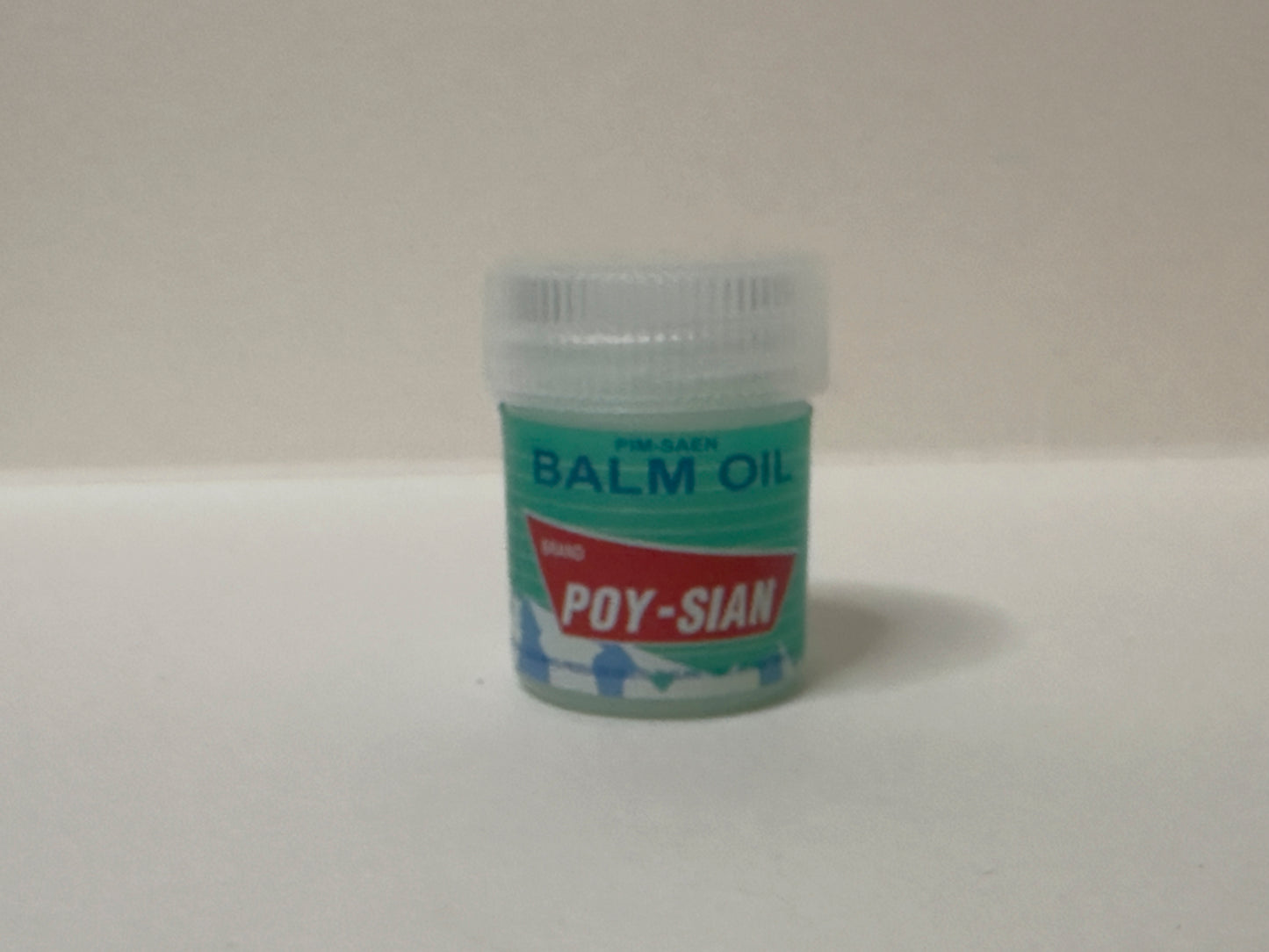 Mini Poy Sian Thai Yadom Herbal Inhaler 8 ml Essential Oil Infused Cotton Aromatherapy Inhaler