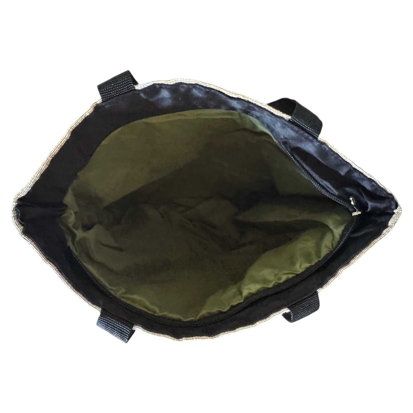 zipper closure cat lady fashion bag