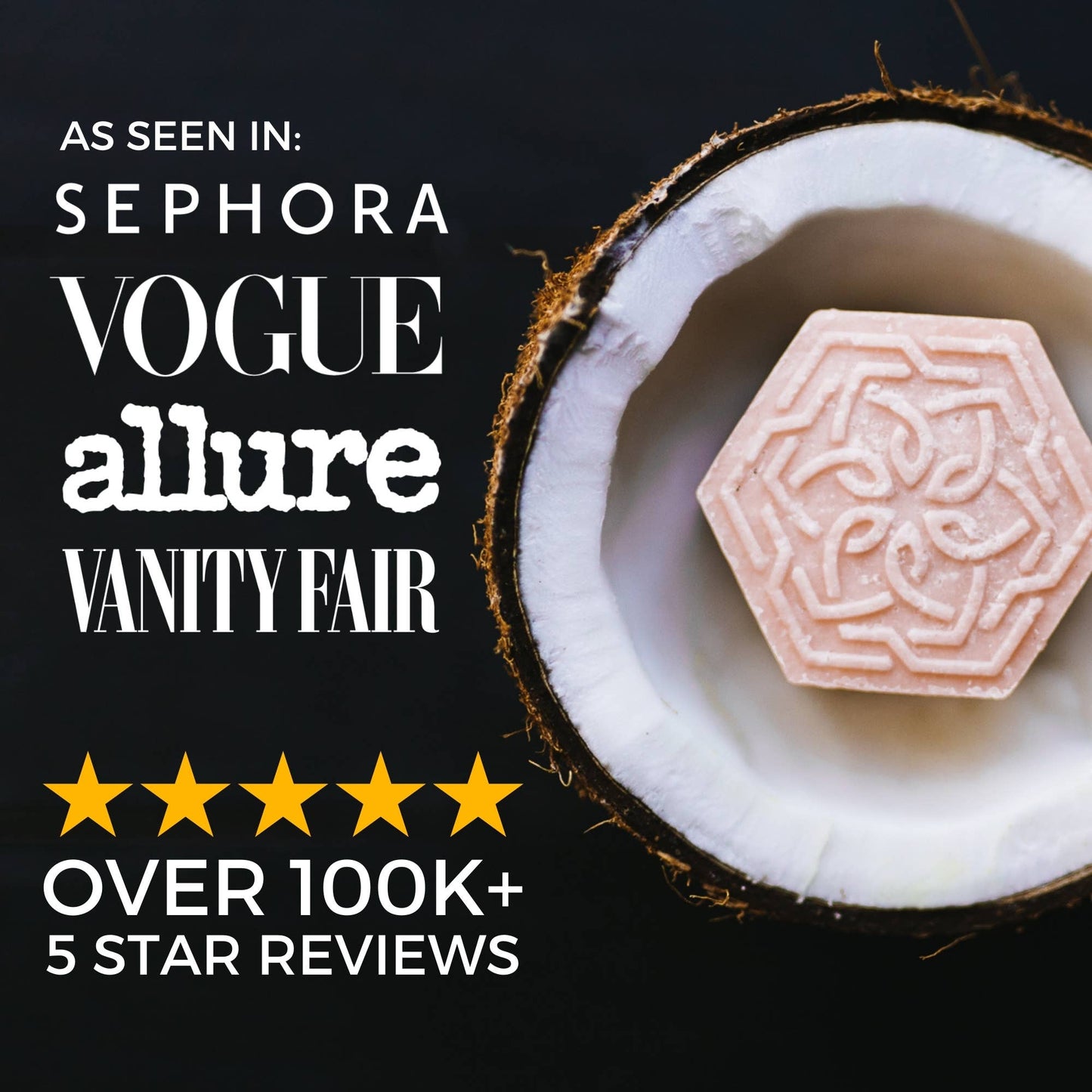 Rice Water Shampoo Bar | Adv. Repair | Coconut Bliss
