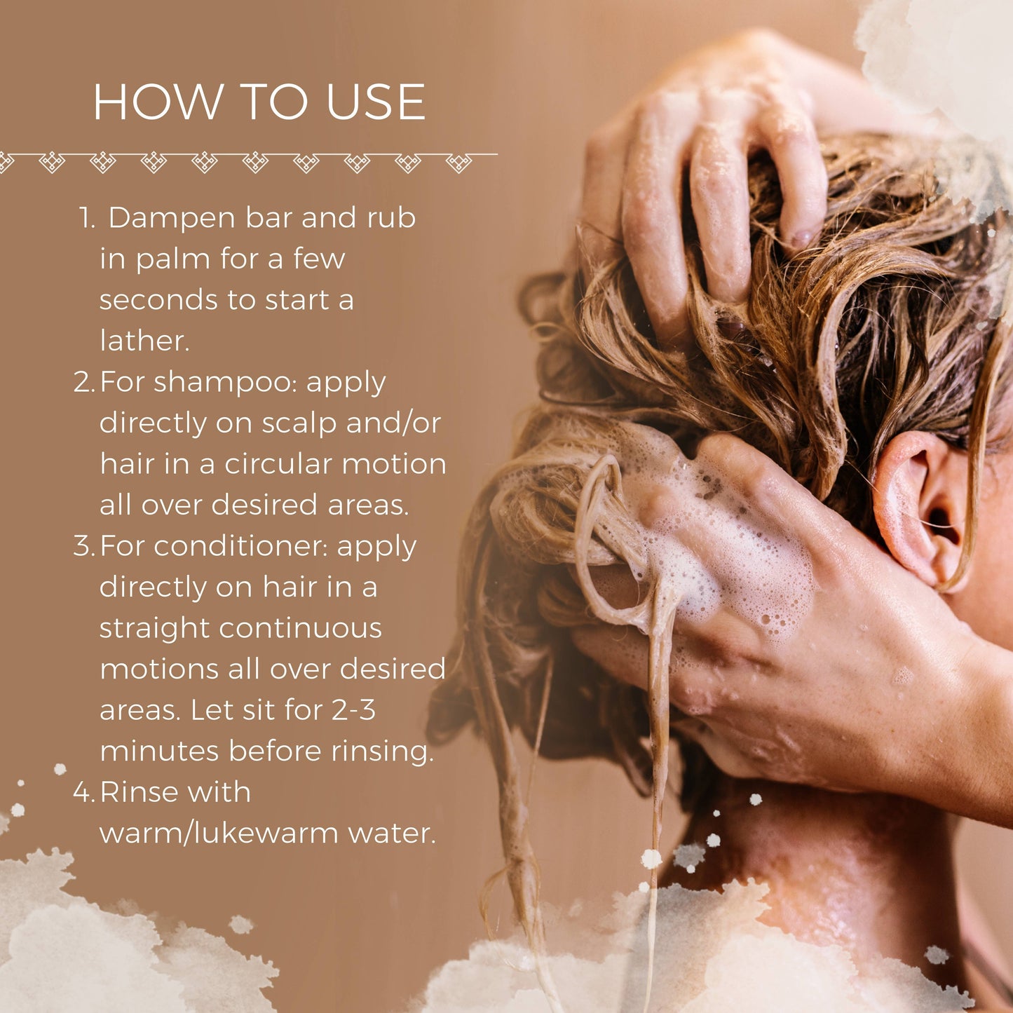 Rice Water Shampoo Bar | Terrace Garden™ | Dry Hair