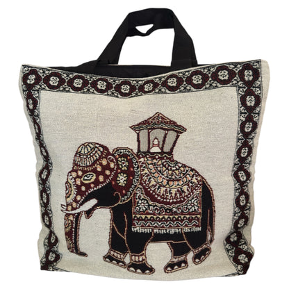 Luang Prabang Elephant Motif Hand Embroidery Handcrafted Bag