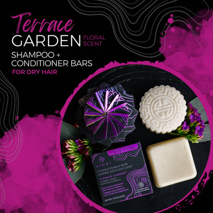 Rice Water Shampoo Bar | Terrace Garden™ | Dry Hair